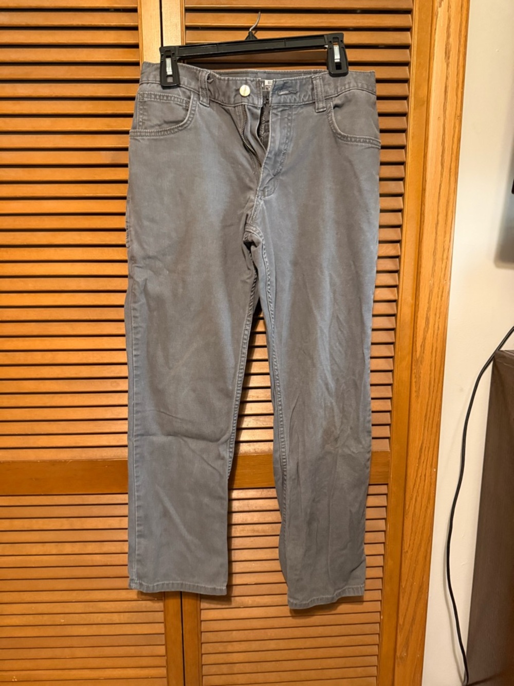 Men's Carhartt Straight Gray Pants